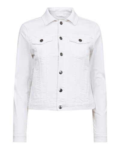 Jeansjacka Rock vit