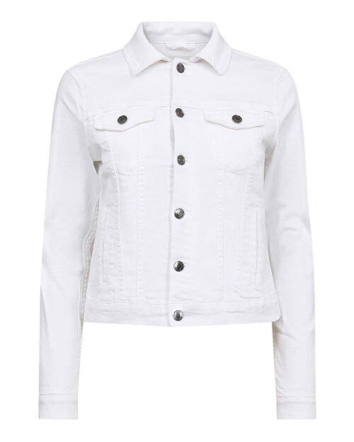 Jeansjacka Rock vit
