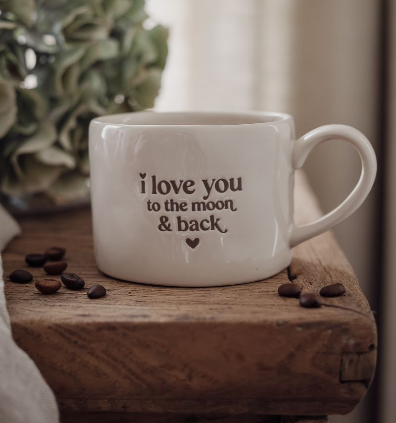 Mugg - I love you to the moon & back - Majas Cottage