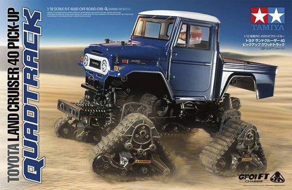 TAMIYA 1/12 R/C Toyota Land Cruiser 40 Pick-Up Quadtrack - 2