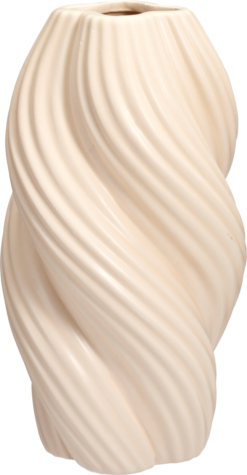 Vas i dolomit med swirl-design – 24 cm