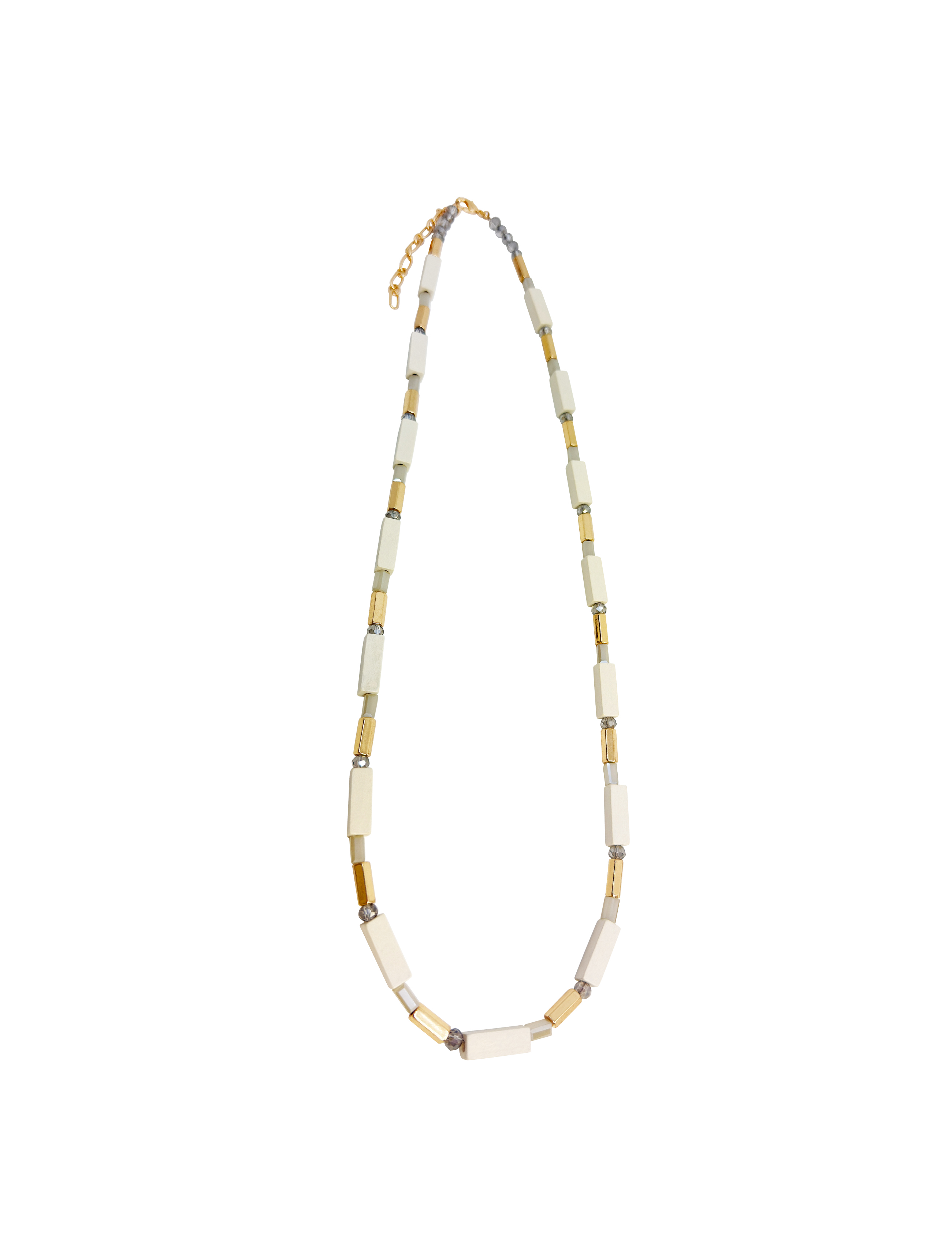 SOYA NECKLACE LONG WHITE