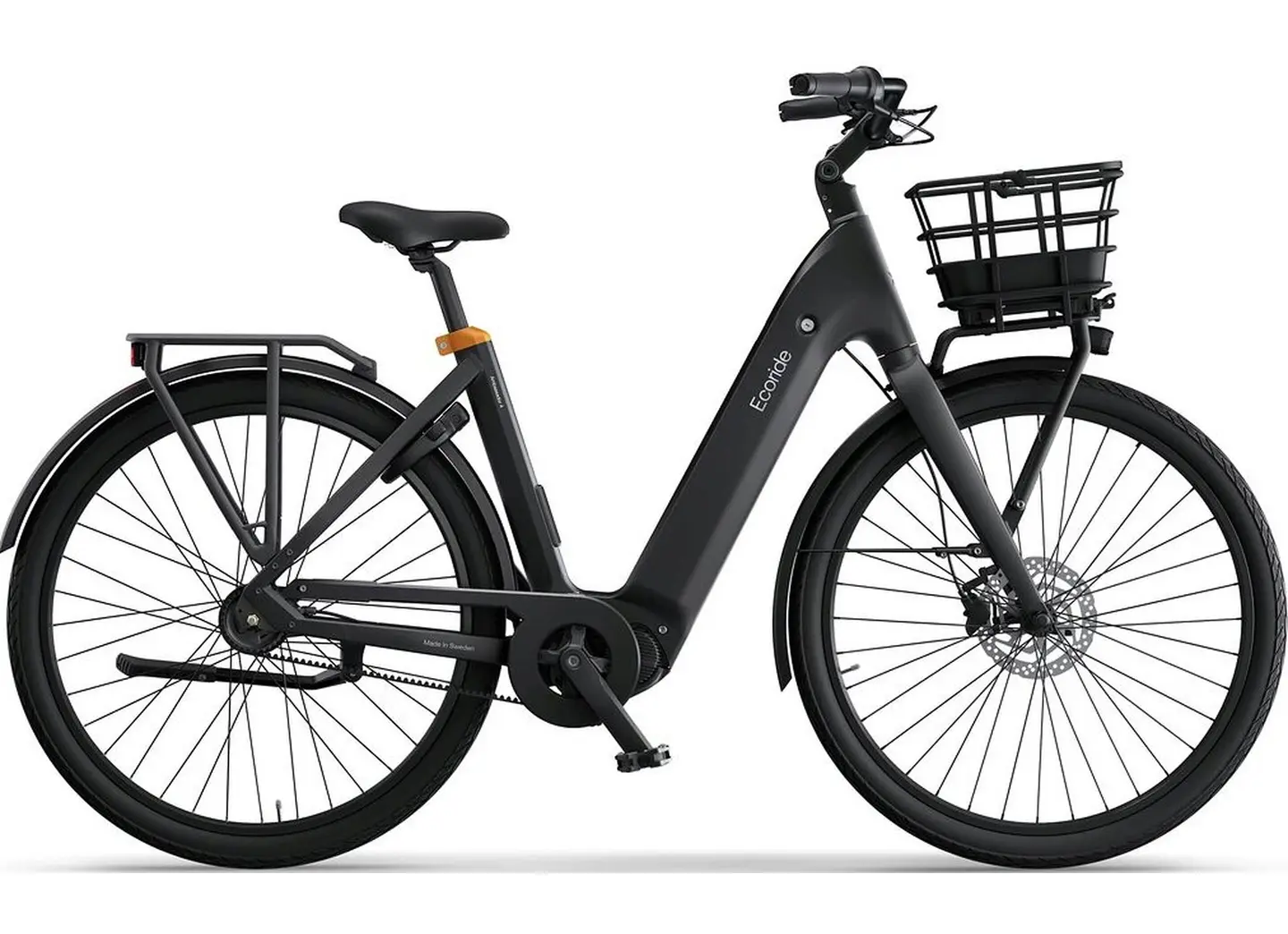 Ecoride Ambassador Gen 4 Mittmotor Belt Svart