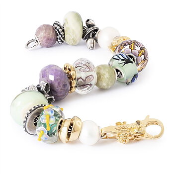 Trollbeads Neverending kula 18K Plätering