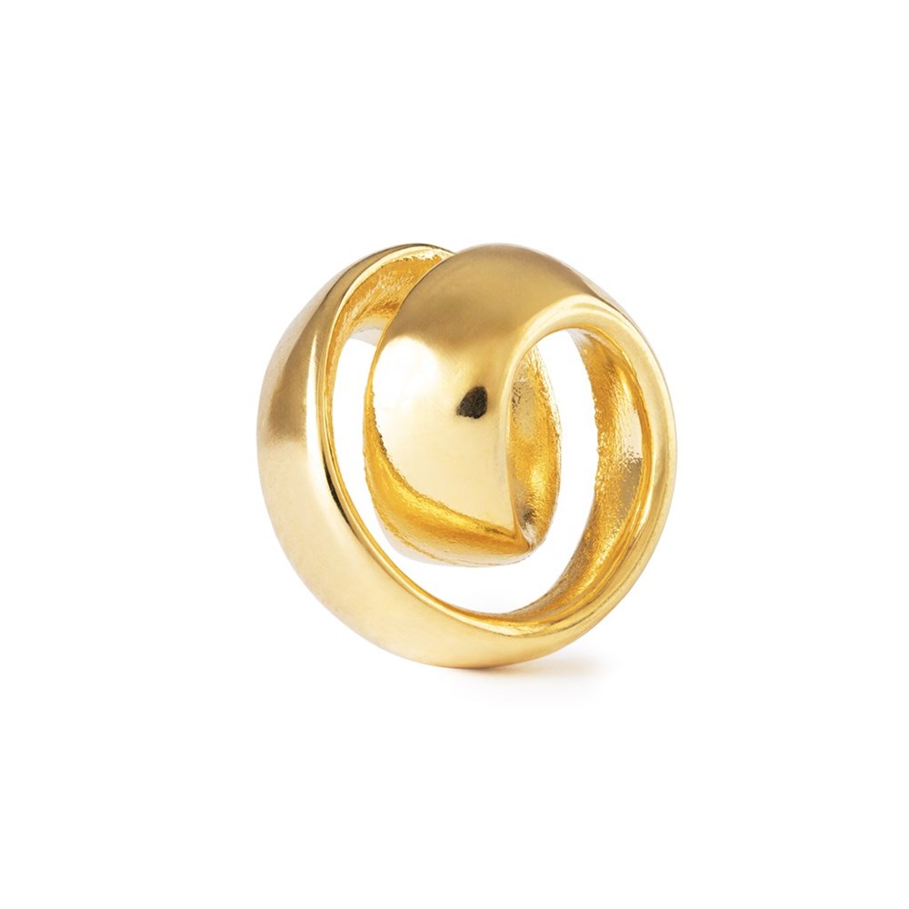 Trollbeads Neverending kula 18K Plätering
