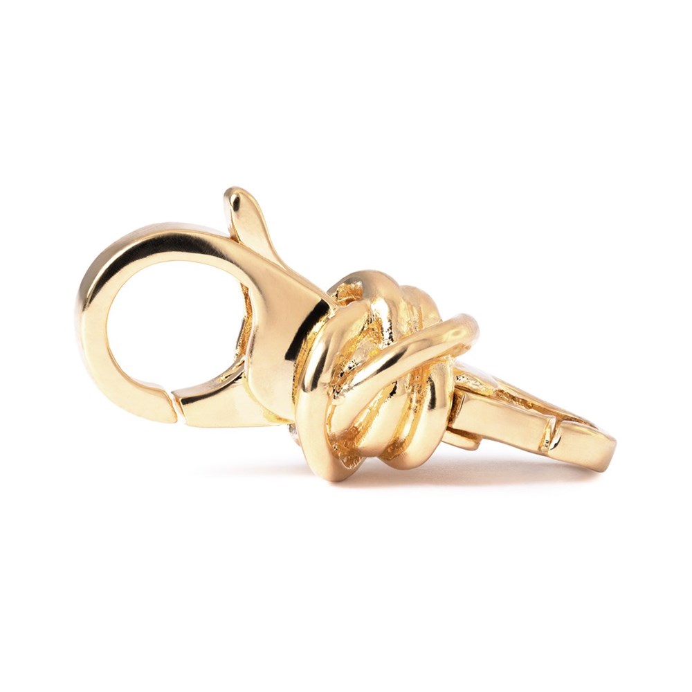 Trollbeads Lucky Knot lås 18K Plätering 