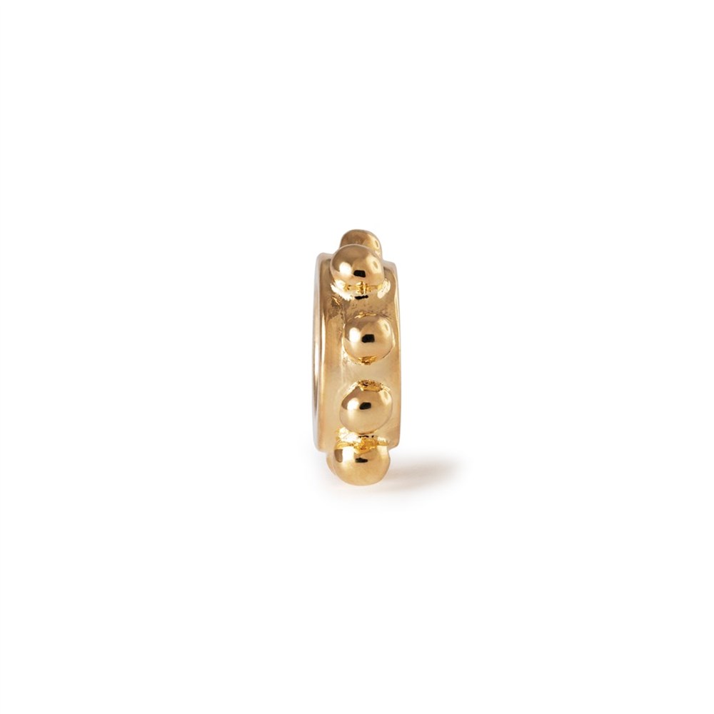 Trollbeads Sunlit Circle kula 18K Plätering - 3