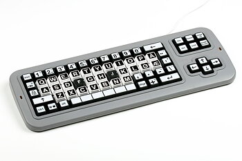 Tastatur - Clevy Contrast  Keyboard (DK)