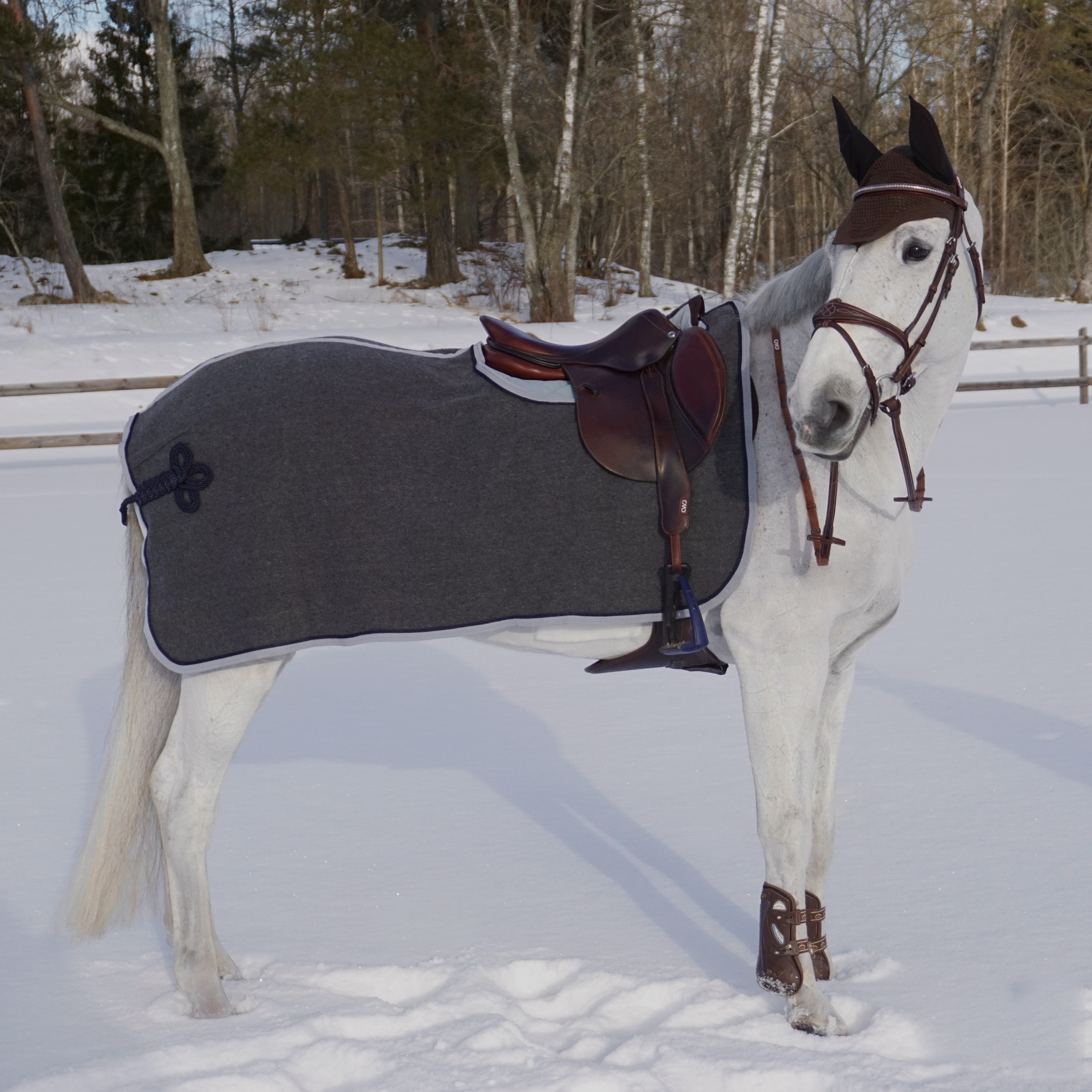 SWEDISH COLLECTION WOOL RIDING BLANKET - 2