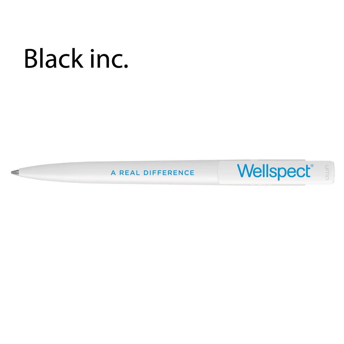 Wellspect, Recycled Pen ,25pcs/pack, Black inc.