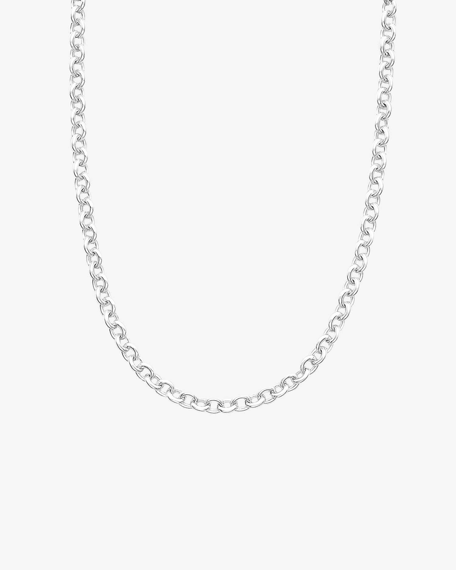 Homme Link kaulakoru hopea Unisex