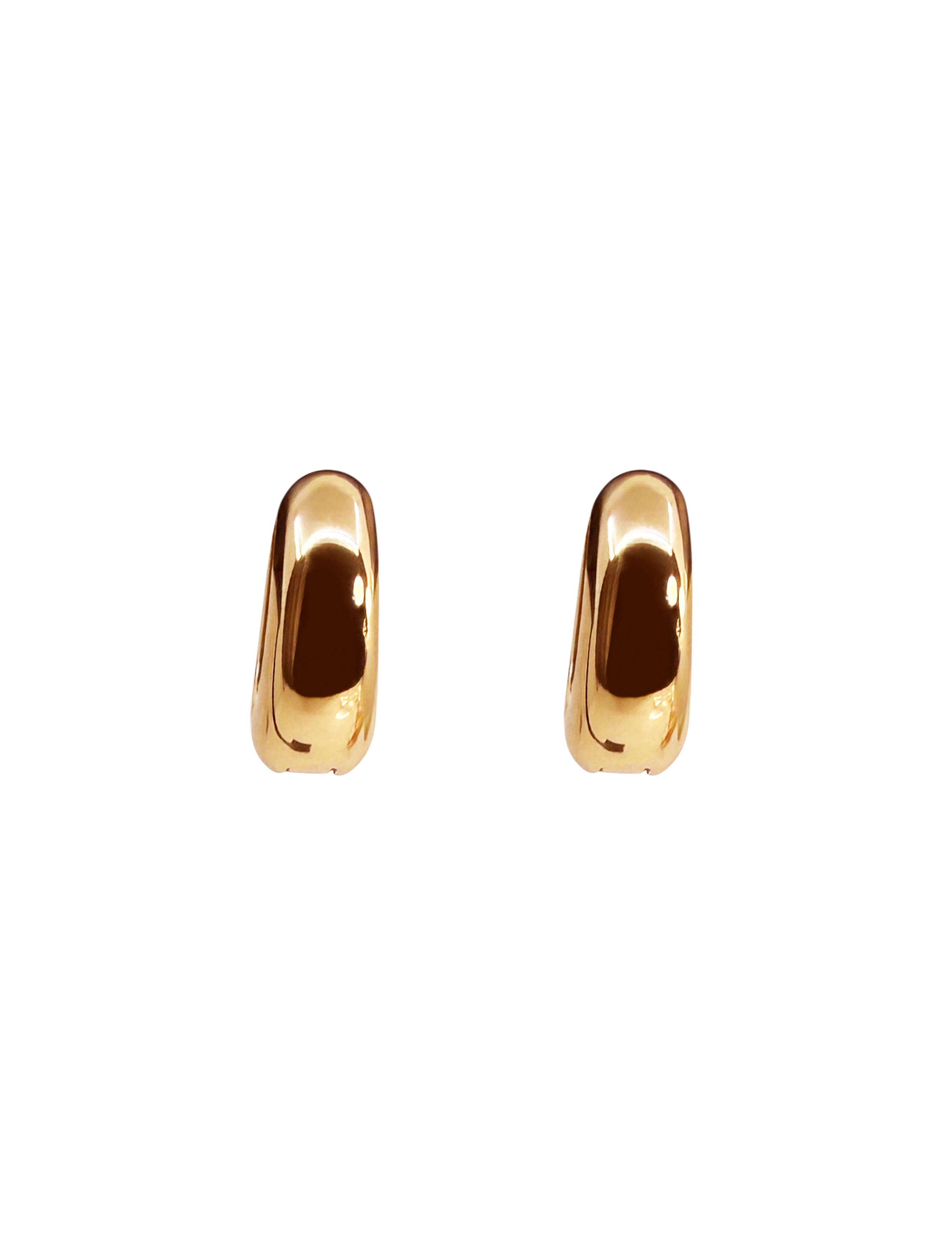 DAISY HOOP EAR GOLD