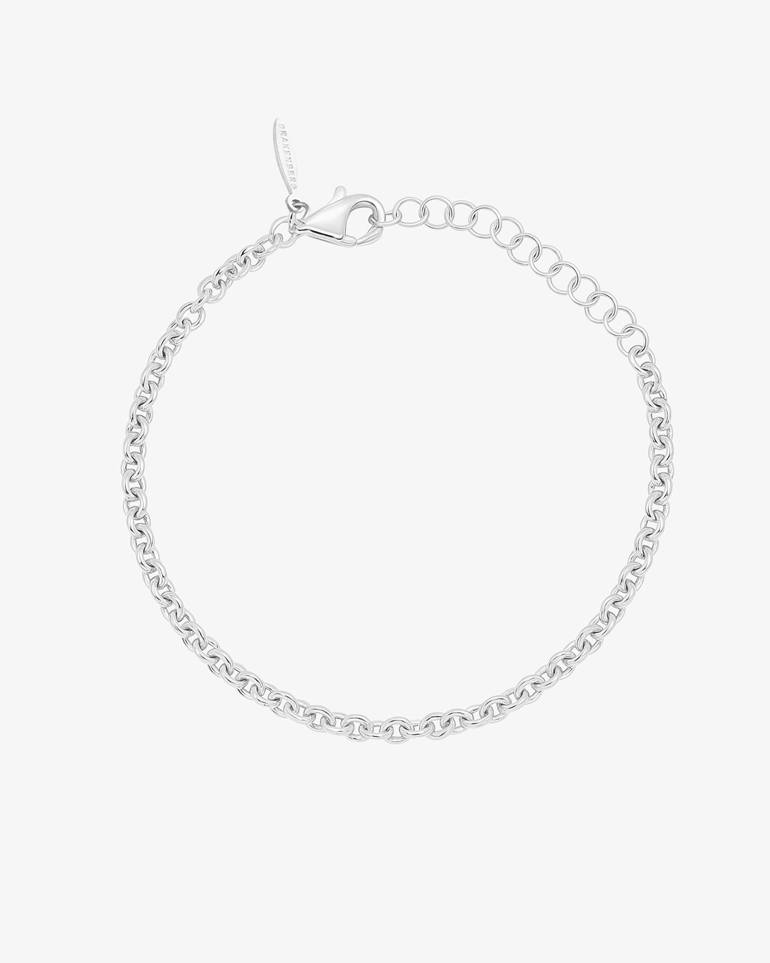 Homme Linkki rannekoru hopea Unisex
