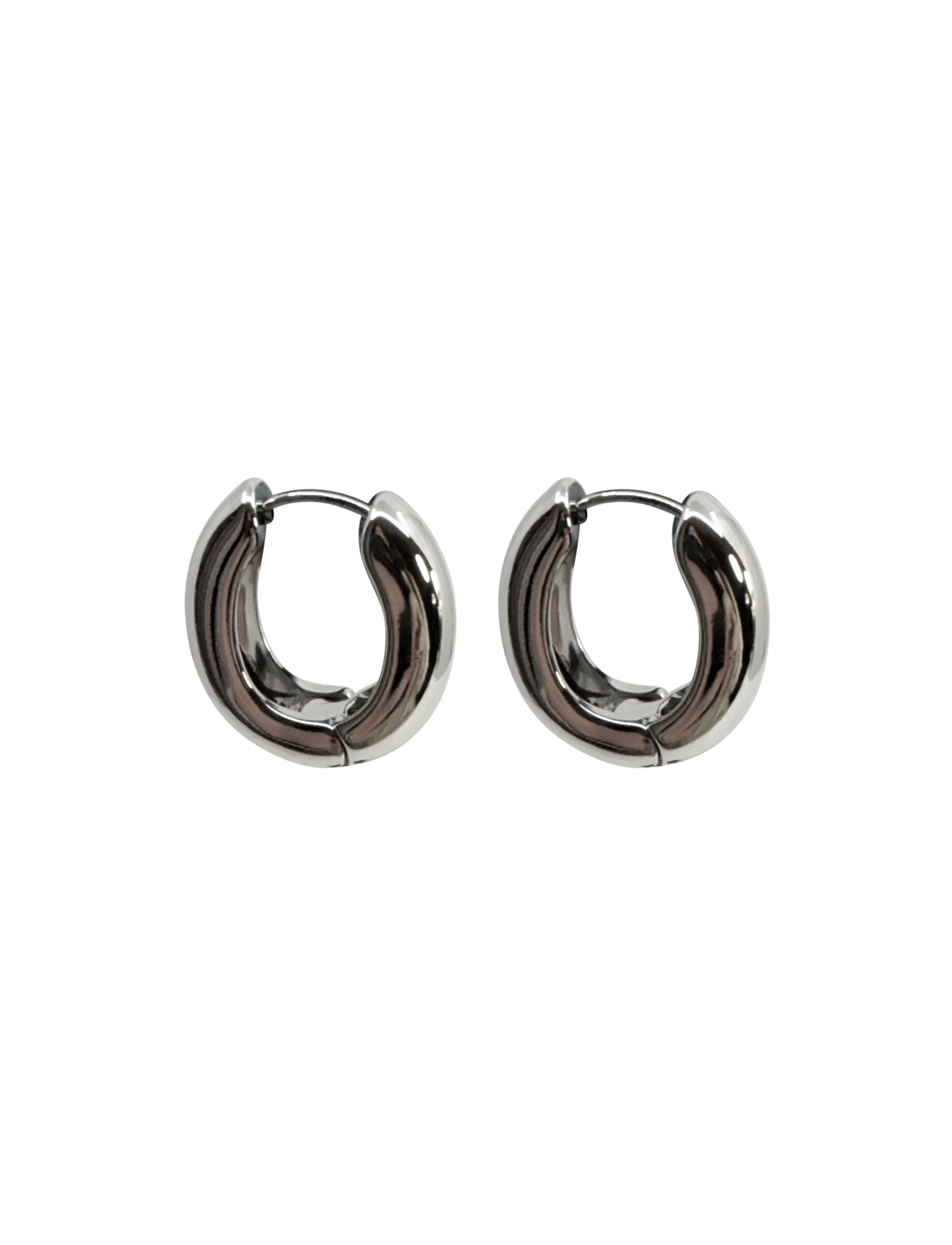 DAISY HOOP EAR SILVER