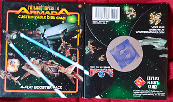 FFG Twilight Imperium Armada Incursion 4-Flat Booster Pack Box