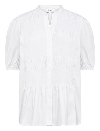 Leveté Room -Isla Solid 137 Shirt White