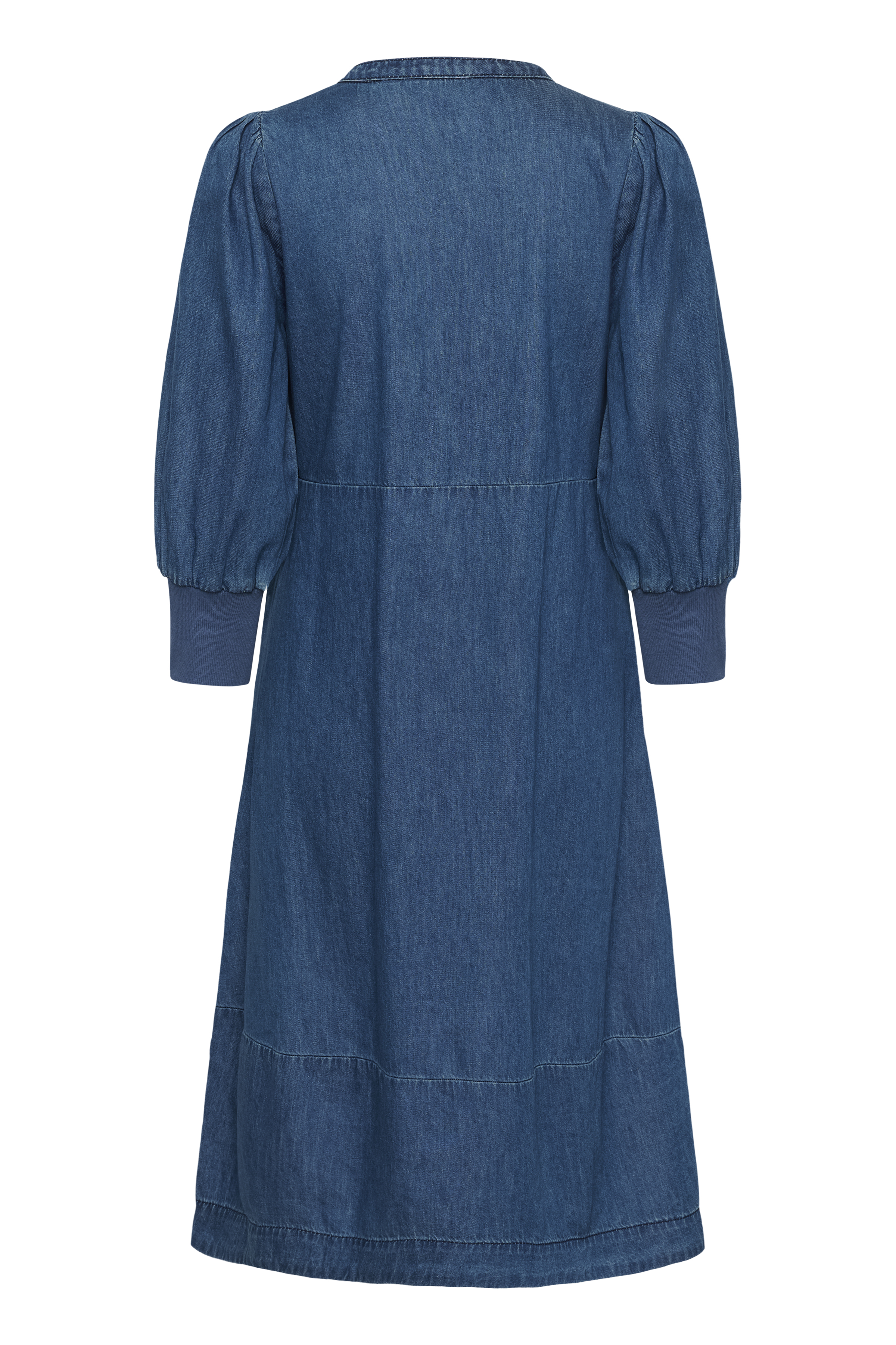 CUallura Arpa 3/4 sleeve  Dress Dark Blue Wash  Jeansklänning - 4