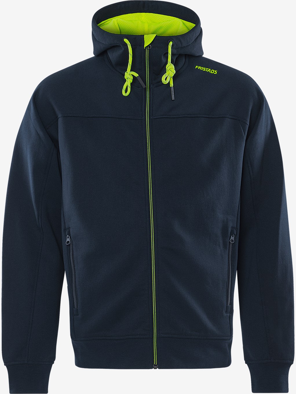 Fristads Sweatshirt-jacka med huva 7550 GSM - 3