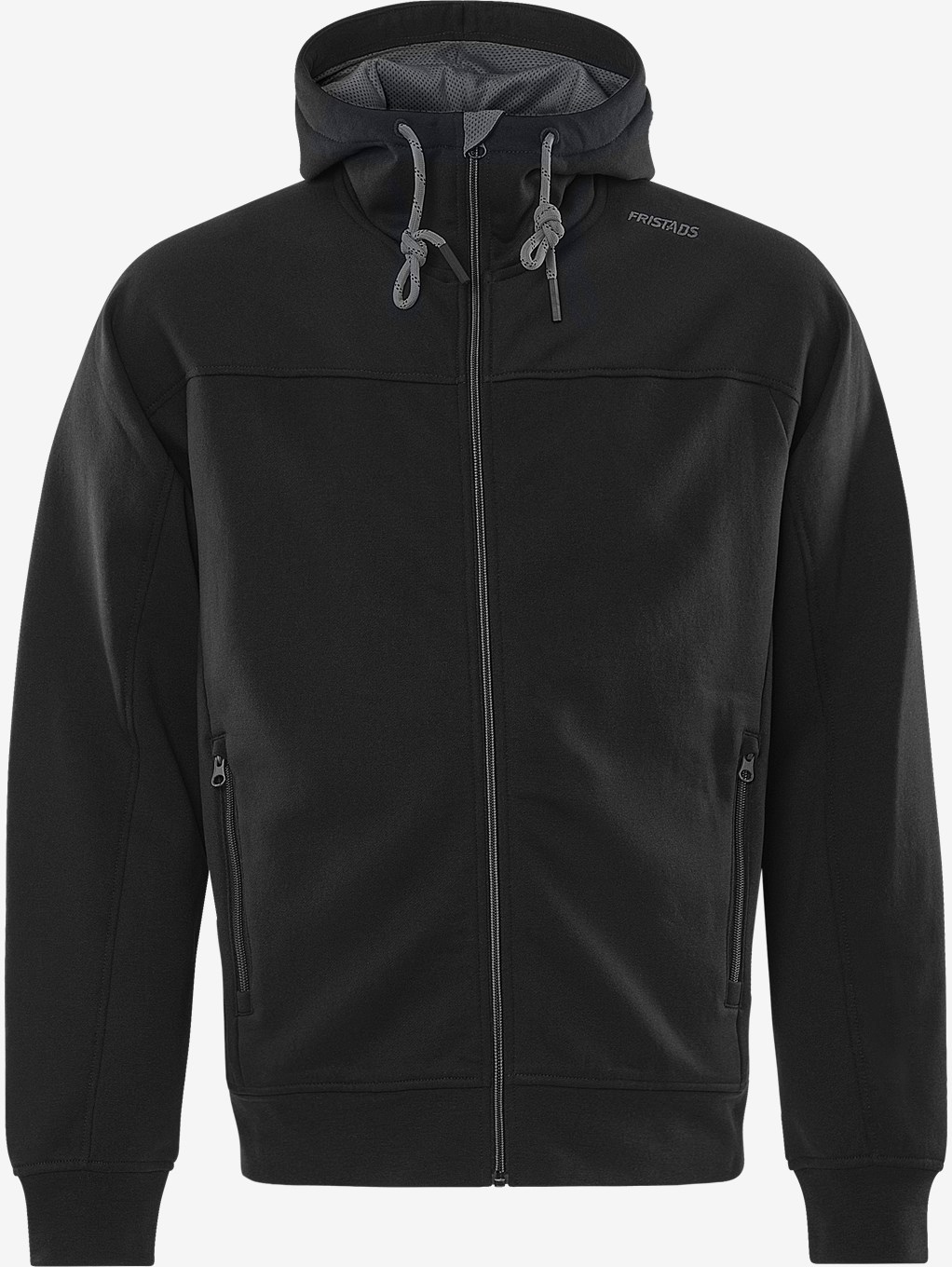 Fristads Sweatshirt-jacka med huva 7550 GSM