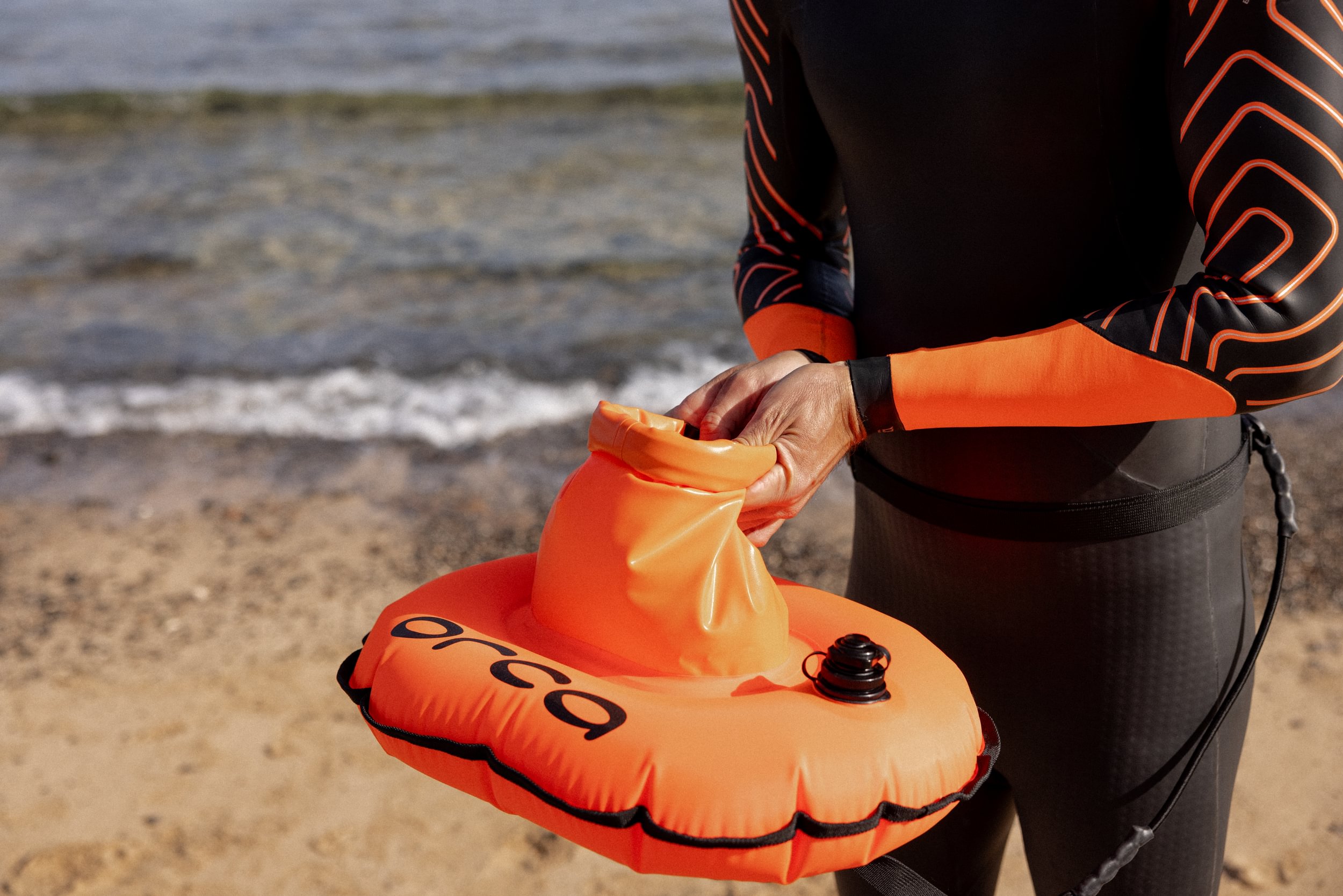 ORCA simboj  /    Bungee safety buoy  - Orange - 5
