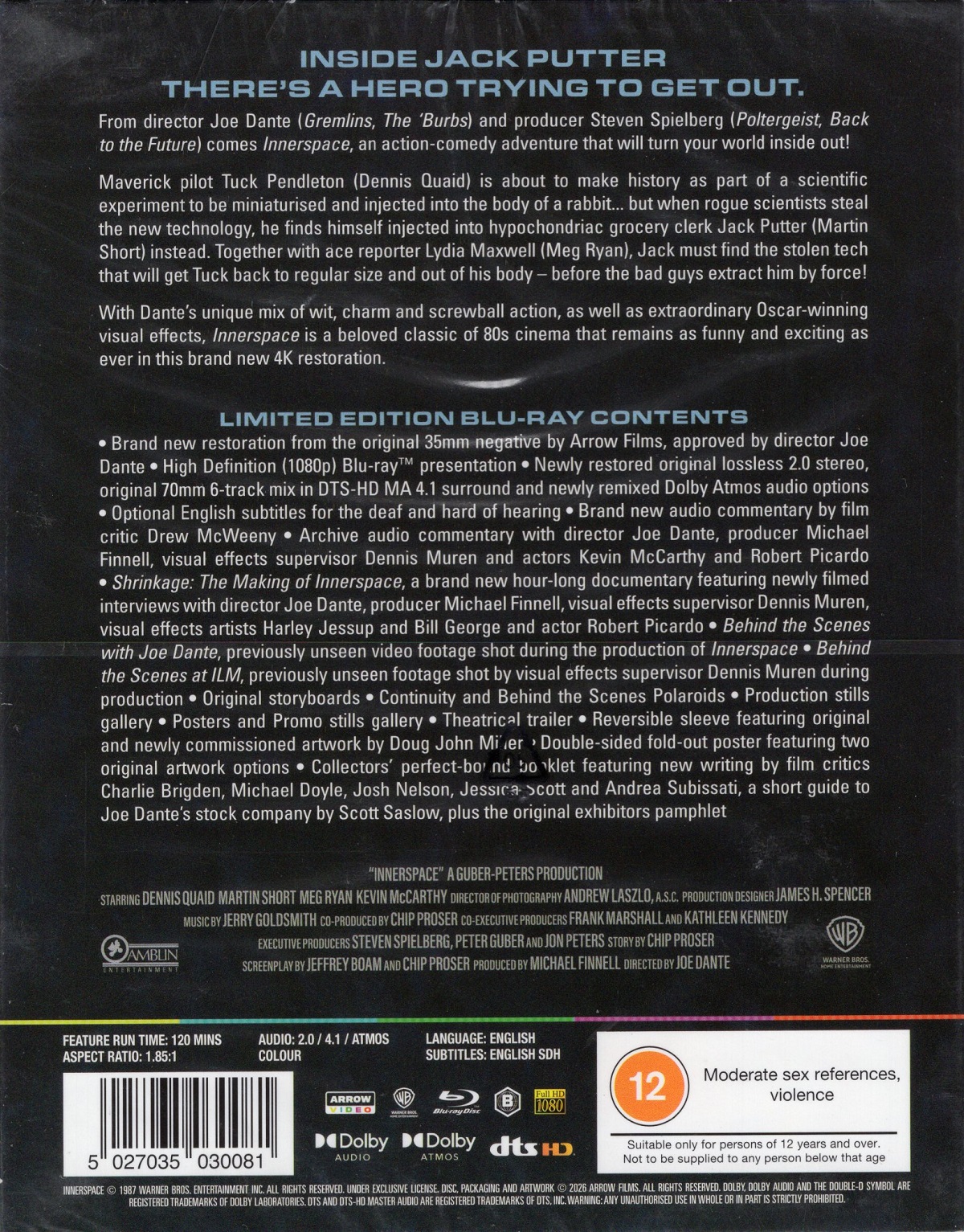 Innerspace (Limited Edition) (ej svensk text) (Blu-ray) - 2