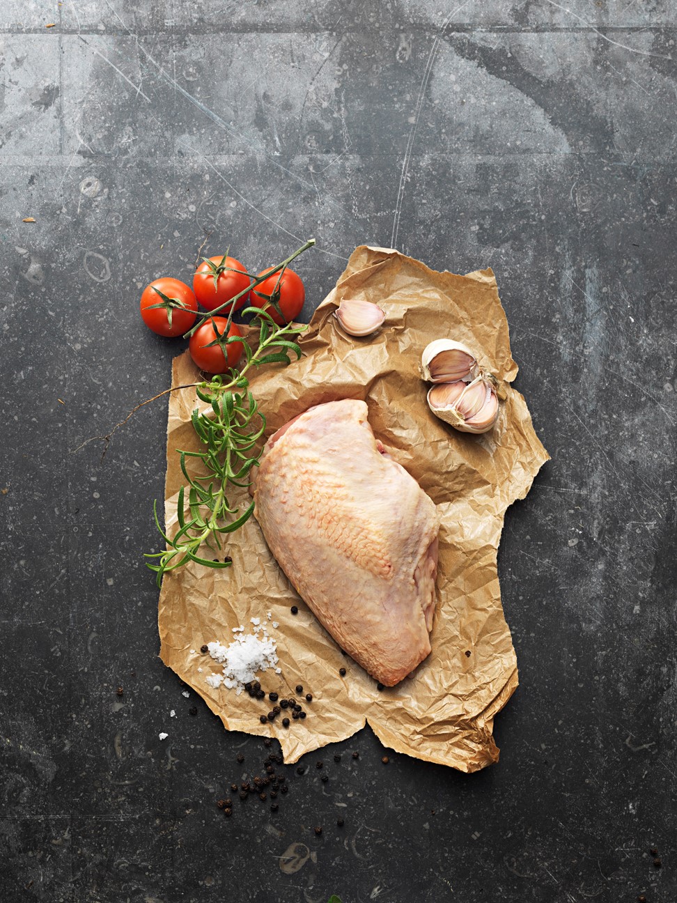 Kycklingfilé med skinn, Långsamtväxande KRAV FRYST Kronfågel, 2 x 2.5 kg