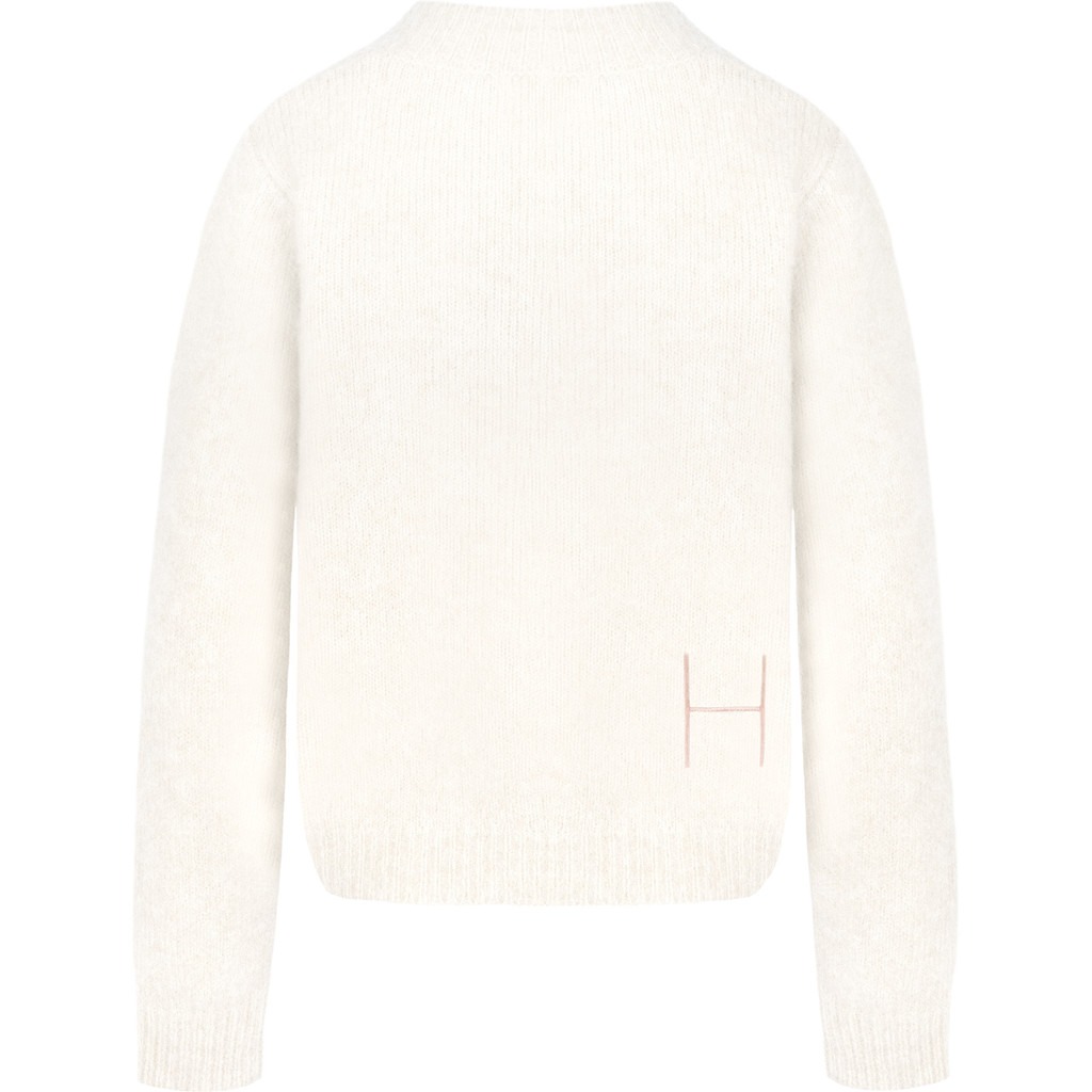 Pernille Short Cardigan - White Alyssum - Hést - 6