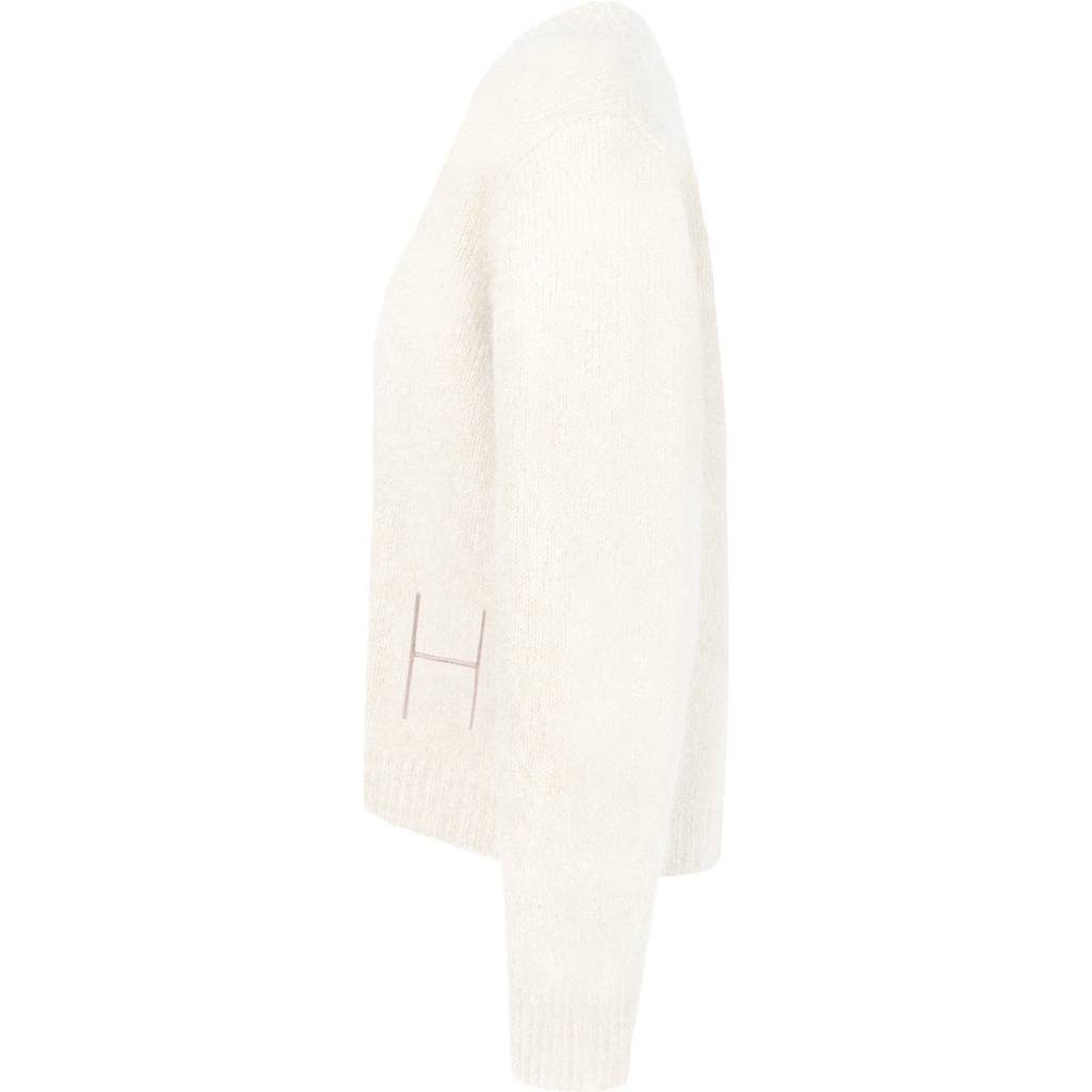 Pernille Short Cardigan - White Alyssum - Hést - 7