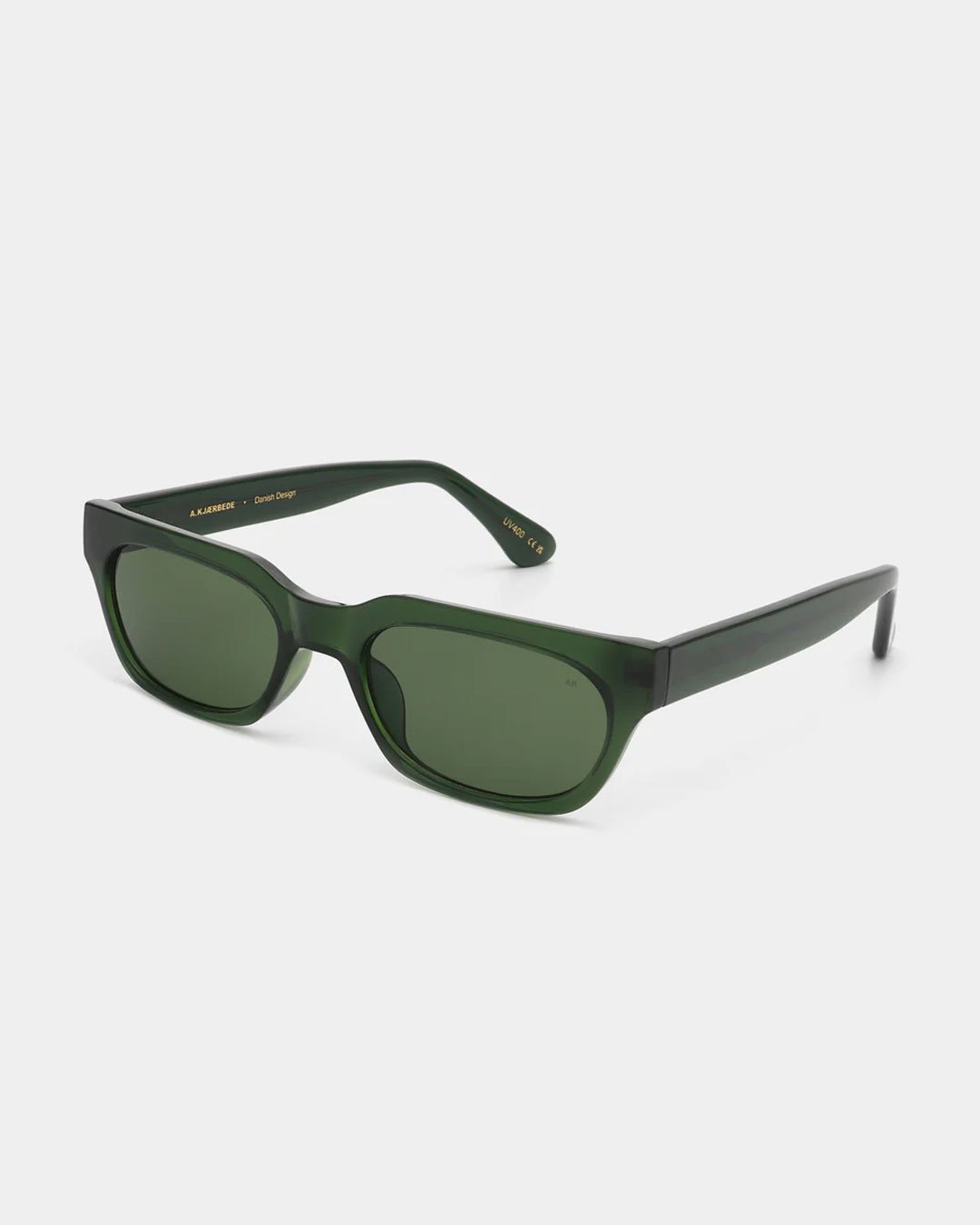 A Kjaerbede solglasögon Bror dark green transparant - 3