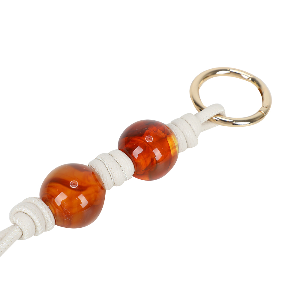 Ulrika Design - Charm Key Ring Beige - 2
