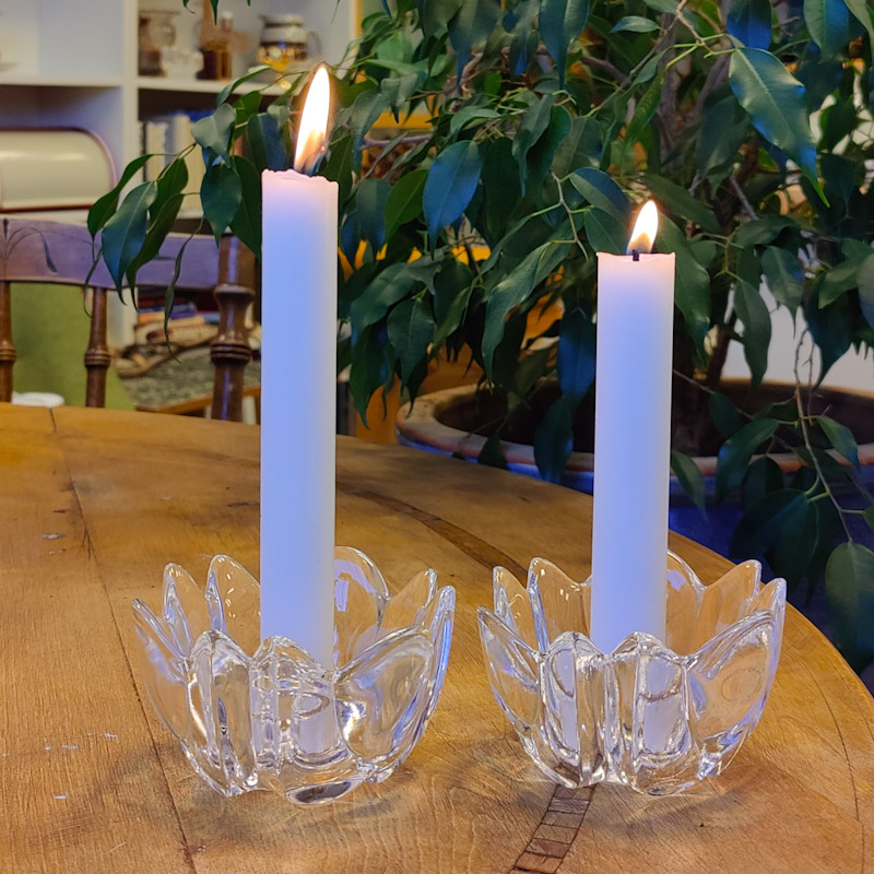 Dala ljusstakar från Orrefors 