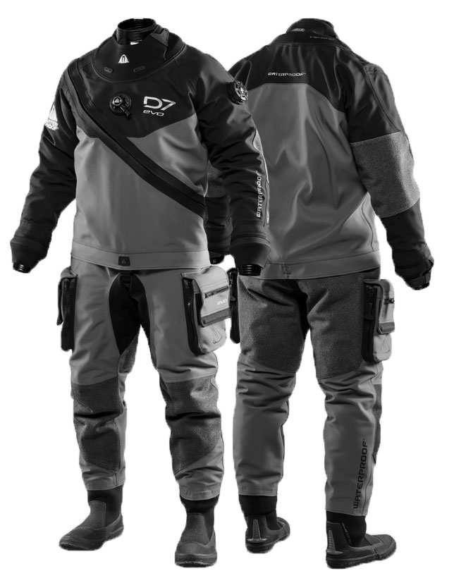 D7 EVO Waterproof torrdräkt Herr