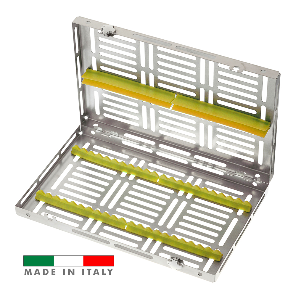Medesy® Stainless Cassette Yellow 290x185x35mm