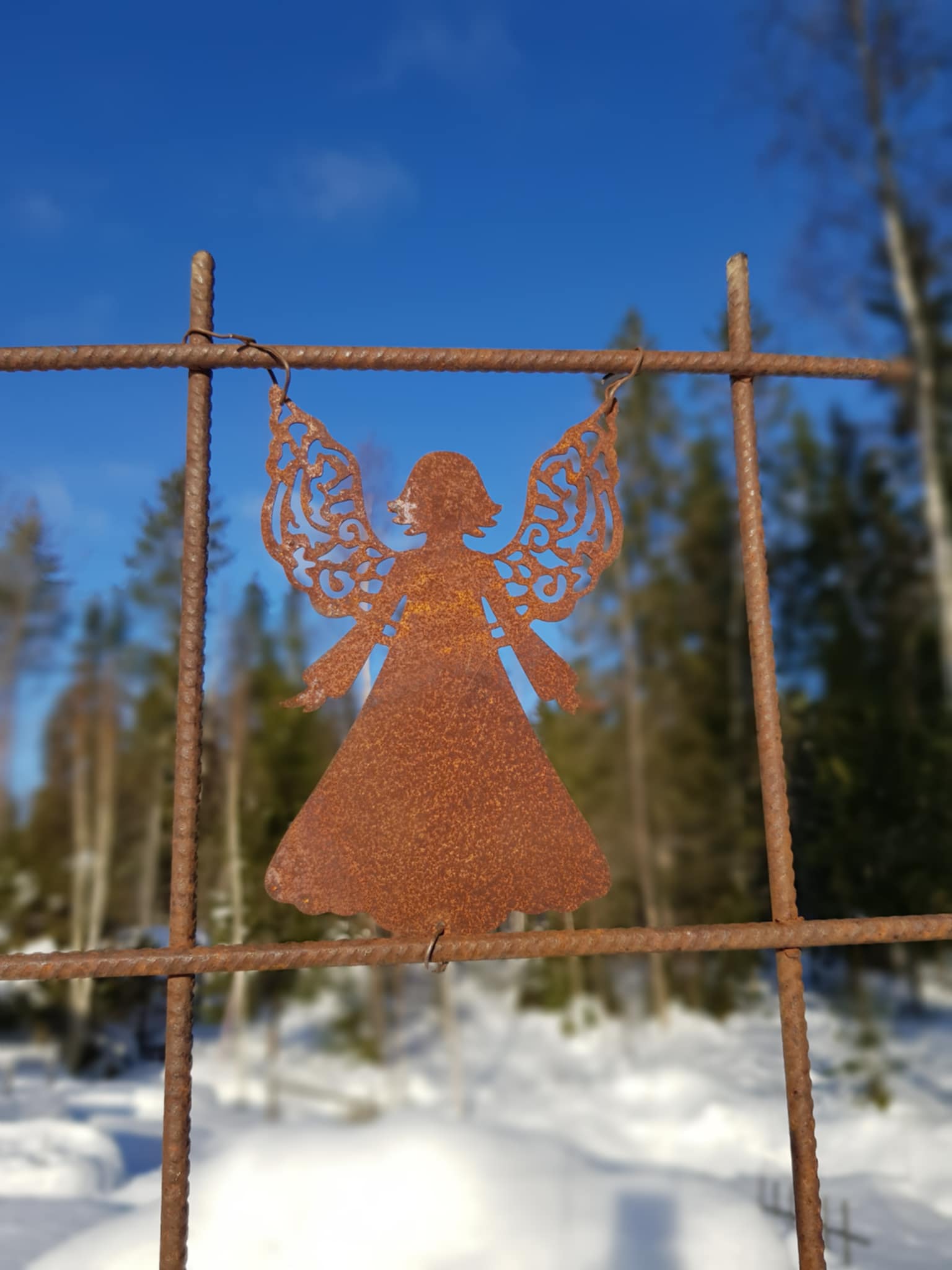 Ängel till armeringsnät