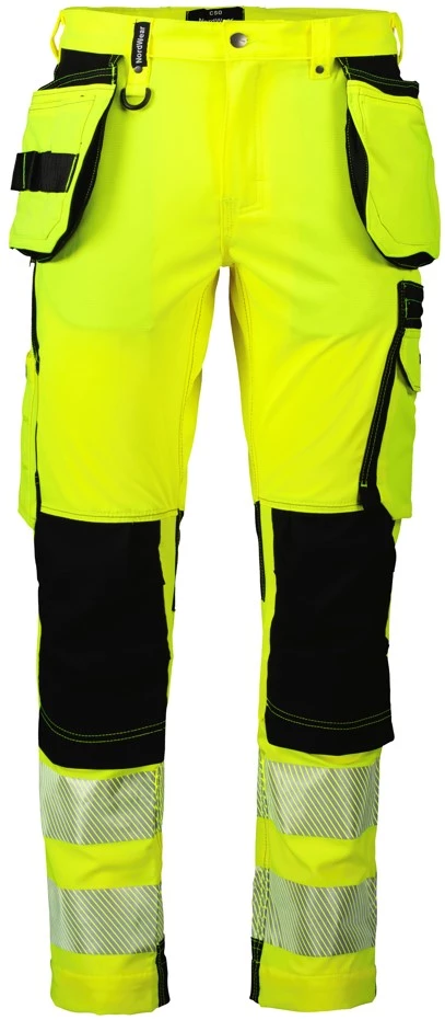 NordWear 2902 Varselbyxa Helstretch Gul/Svart