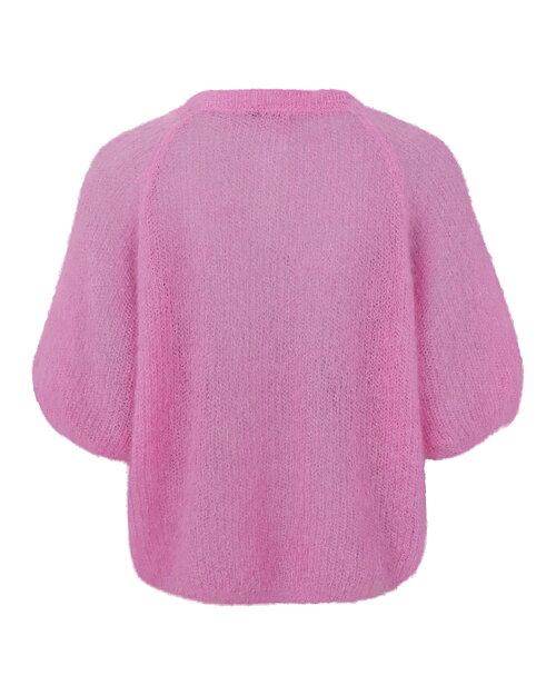 Kofta Bjoerk mohair rosa - 2