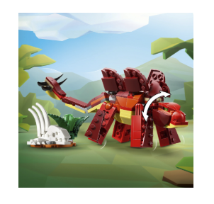 Vildsint dinosaurie - 5