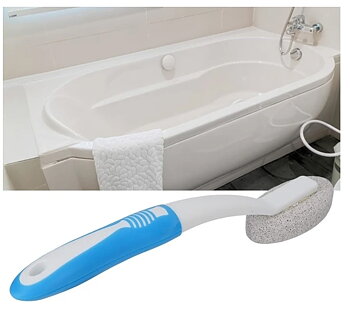 Nyhet Pimpsten toalettborste rengöring Pimpsten toalettborste Toalettfläckborttagare