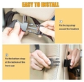 2-pack Takaistuimen säilytystila - Universal Car iPad Holder Musta - 4