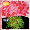 Uutuus 100 kpl Tiny Ducks Luminous Pink Style Set Koriste Realistinen muoto Kestävä hartsi Ihana Ducks joulun syntymäpäiväjuhliin Lasten päivä - 2