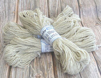 Hobby365:s egna 4-trådiga Ullgarn Ljusgrå 100 gram