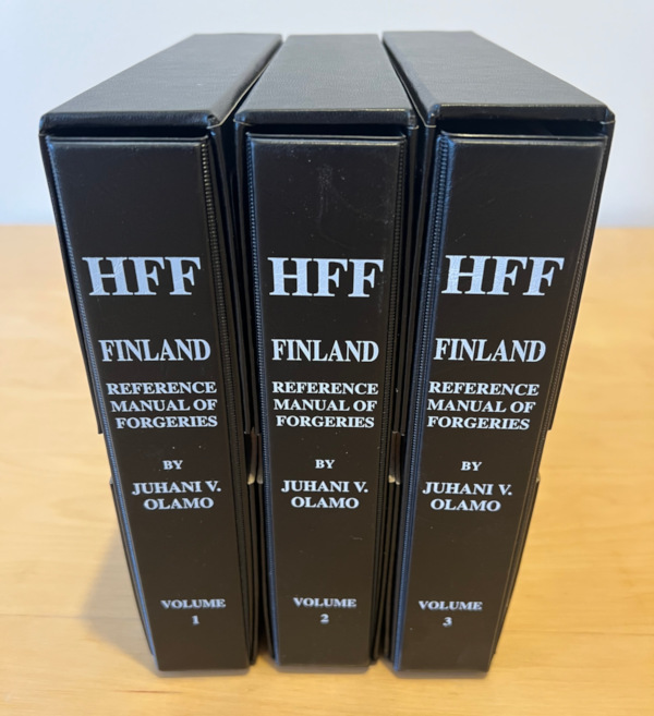 Juhani V. Olamo: Finland Reference Manual of Forgeries