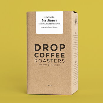 Drop Coffee - Los Altares - Anaerobic  Honey Caturra - Guatemala -  - Ljusrostade kaffebönor - 250g
