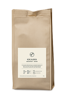 Kaffe Kikaawa - Malet Mellanrost  250 g / Just Coffee