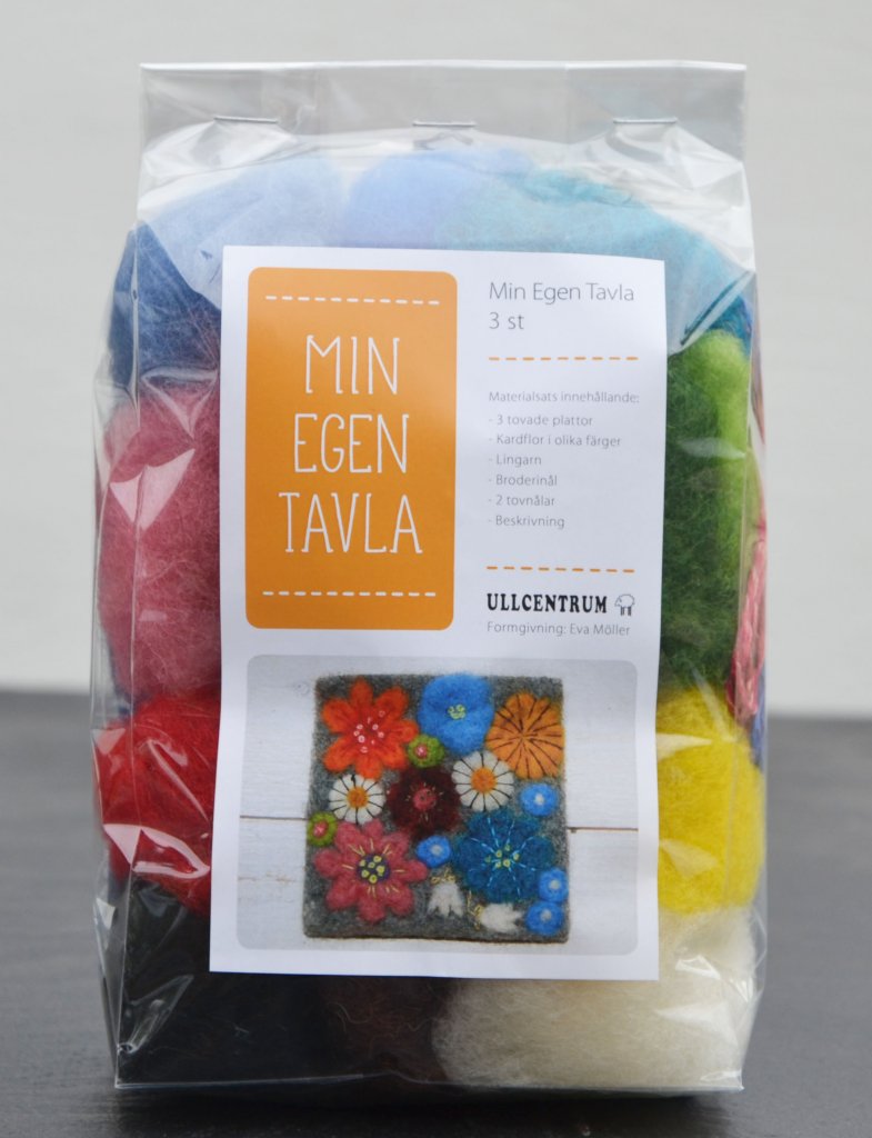 Min egen tavla  - pysselpaket nåltovning  från UllCentrum Öland - 4