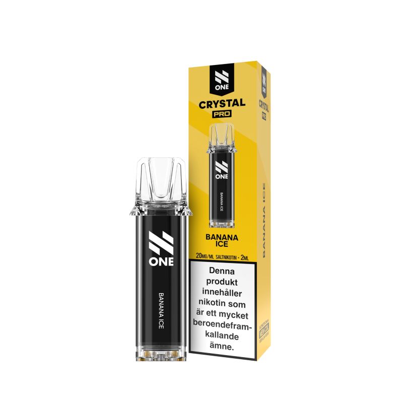 N One Crystal PRO Pod – Banana Ice
