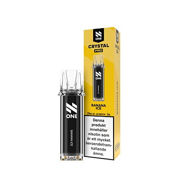 N One Crystal PRO Pod – Banana Ice