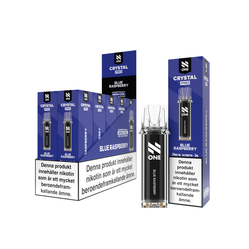 N One Crystal PRO Pod – Blue Raspberry - 2