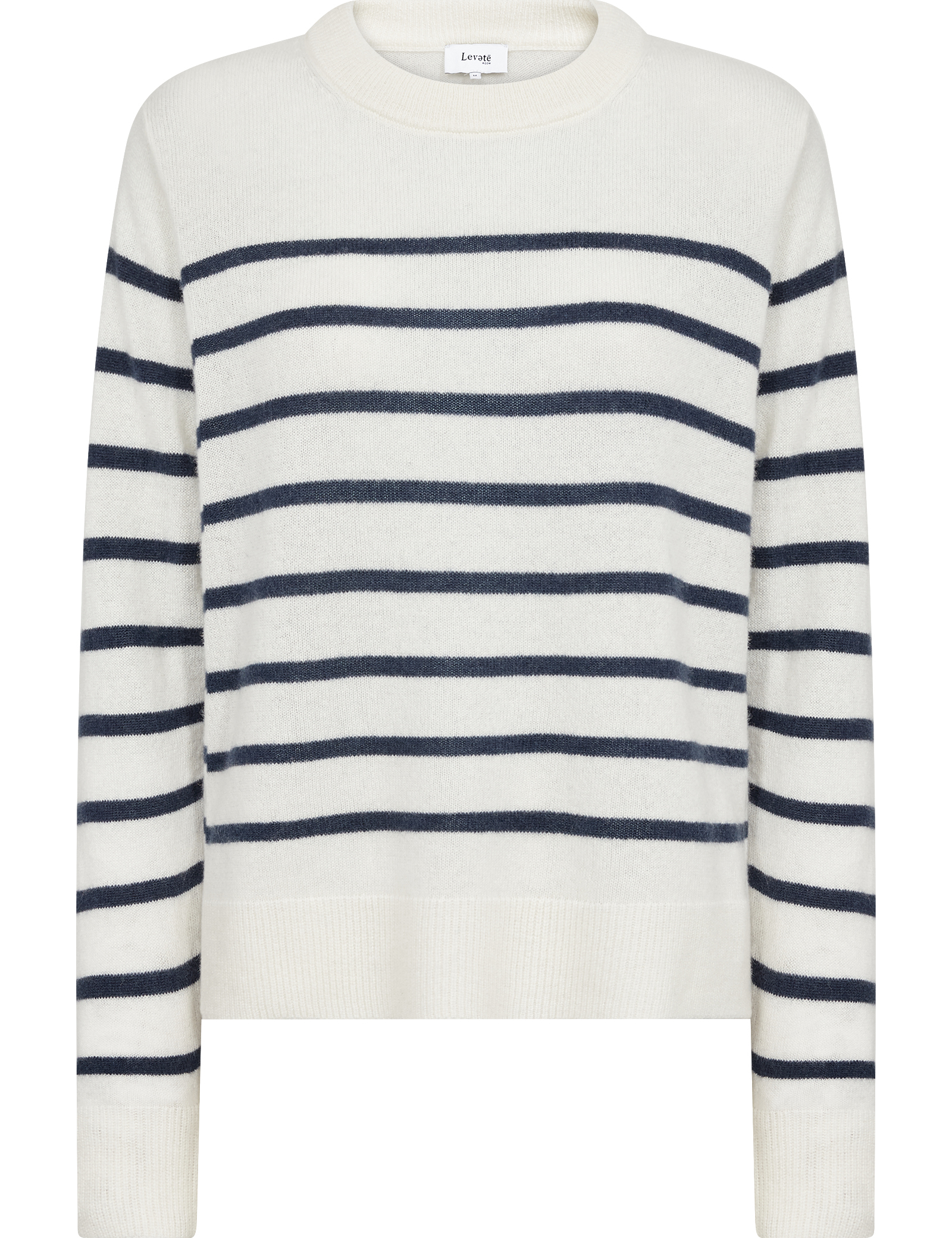 Leveté Room  - ELoise 17 Cashmere Pullover Star White Combi