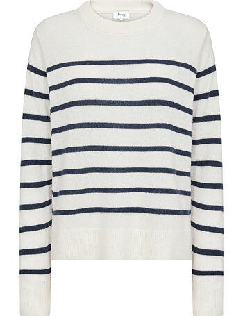Leveté Room  - ELoise 17 Cashmere Pullover Star White Combi